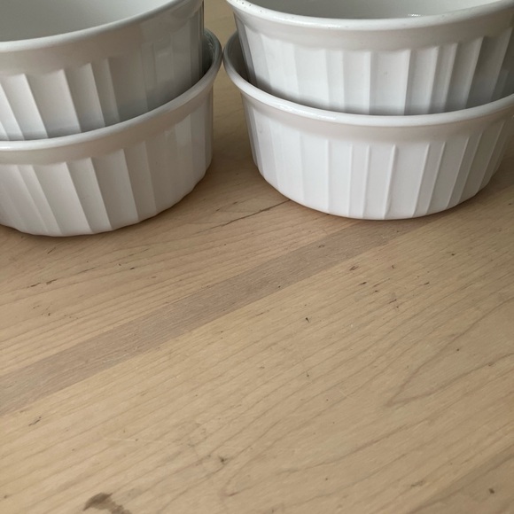 Vintage Corningware French White Small Casserole Dish, Set of 4 - Picture 7 of 9